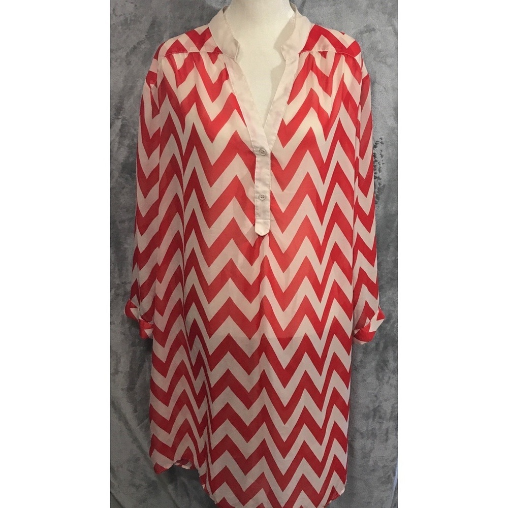 Chevron Dress - Picture 3 of 9